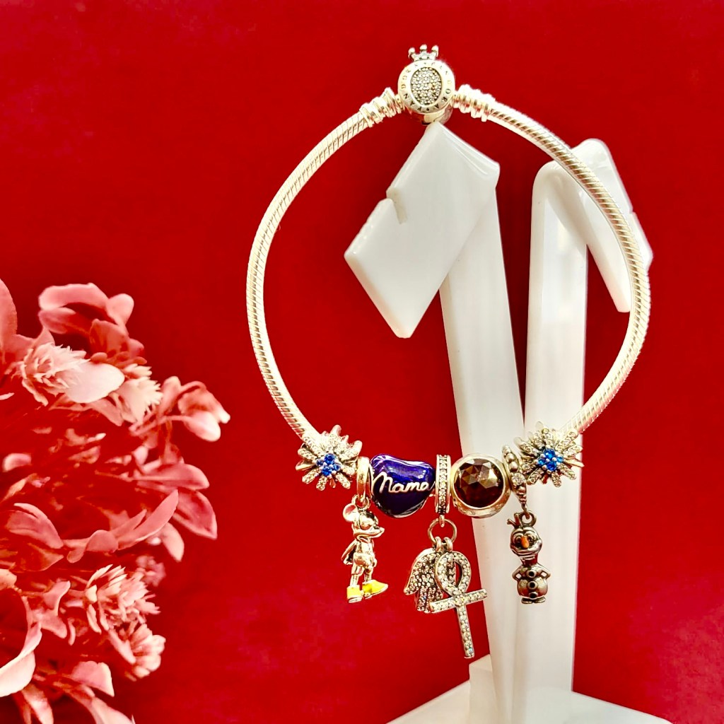 On which hand is a silver bracelet&nbsp;worn?